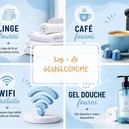 アパート Station - Proche Rer A - Wifi *